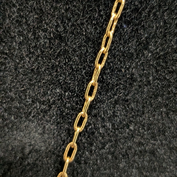 Avon Gold Necklace with Pearl Accents - Picture 5 of 7